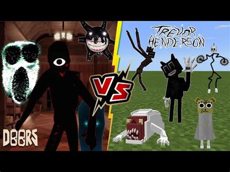 Roblox Doors Monsters VS Trevor Henderson Creatures - YouTube