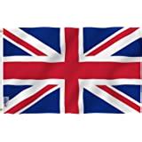 British Union Jack (Uk Great Britain) Country Flag: 3X5Ft Poly: Amazon ...