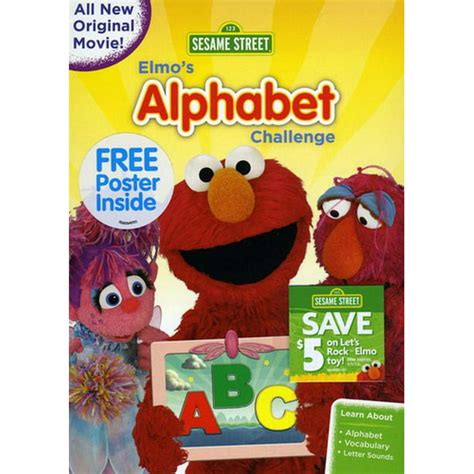 Sesame Street: Elmos Alphabet Challenge (DVD) - Walmart.com - Walmart.com