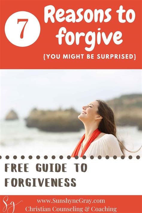 benefits of forgiveness - Christian Counseling