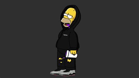 🔥 Free Download Simpsons Hypebeast Art Mc Market by @williamh19 ...