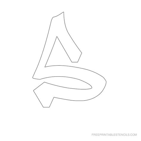 Free Printable Graffiti Alphabet Stencils | Free Printable Stencils Com ...