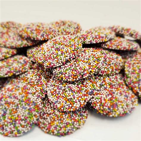 Milk Chocolate Nonpareils (Snow Caps) - Chocolate Shoppe