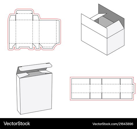 Box Die Cut Box Template | ubicaciondepersonas.cdmx.gob.mx