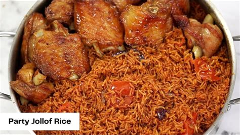 How To Make Party Jollof Rice Nigeria/(Ingredients For Cooking half bag ...