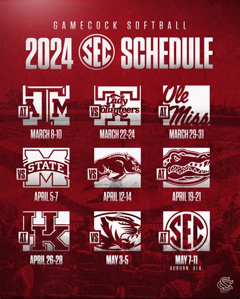 University Of South Carolina Football Schedule 2024 - Amalie Agnesse