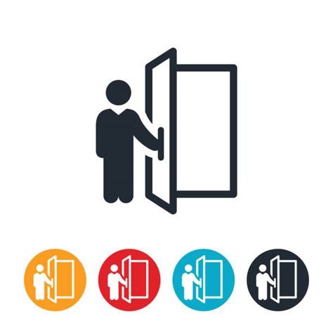 Door Icons Illustrations, Royalty-Free Vector Graphics & Clip Art - iStock