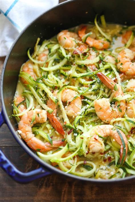 Zucchini Shrimp Scampi | Recipes That Replace Carbs With Vegetables ...