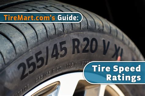 Tire Speed Ratings 101 - TireMart.com Tire Blog