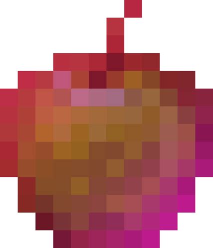 Minecraft Apple Sticker - Minecraft Apple - Discover & Share GIFs