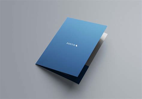 A4 Folder Mockup