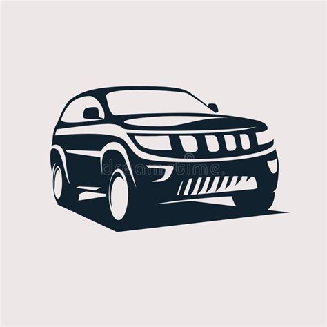 Modern suv logo template stock vector. Illustration of adventure - 82061587