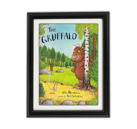 GRUFFALO BOOK Cover Framed Print The Gruffalo Book Wall | Etsy