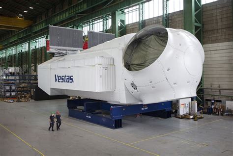 The nacelle for a prototype 15MW wind turbine capable of providing ...