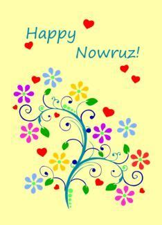 Happy Nowruz With Spring Flowers and Love, From Our Home ... | Nowruz ...