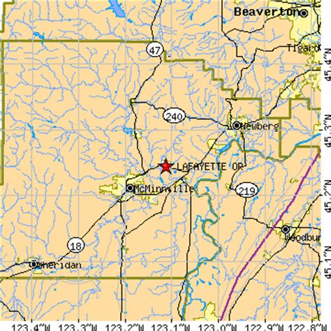 Lafayette, Oregon (OR) ~ population data, races, housing & economy