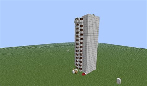 Piston elevator Minecraft Map