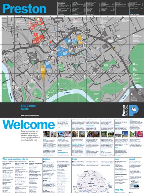 Preston City Centre Map | PDF | Chess | Chess Theory