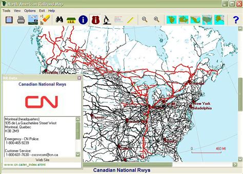 Cn Railroad Map