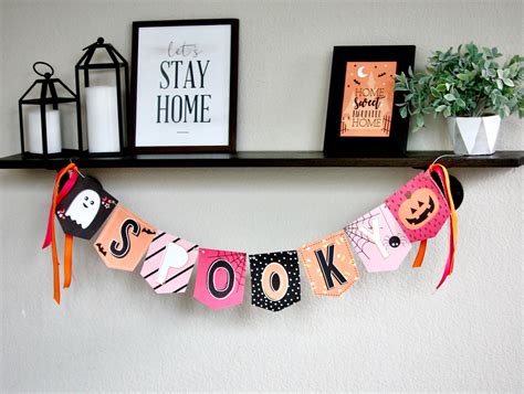 Spooky Halloween Printable Banner, Halloween Printable Banner ...