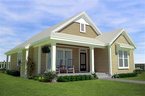 Cottage for Narrow Lot - 15044NC | Architectural Designs - House Plans