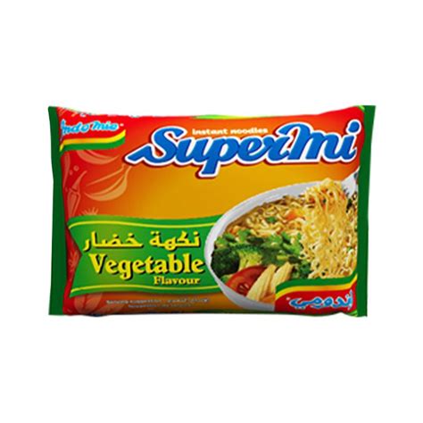 Indomie Supermi Instant Noodles with Vegetables Flavor 70g | Grocery ...