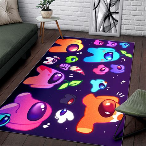 Among Us Among Us Video Game Rug | Among Us Merch