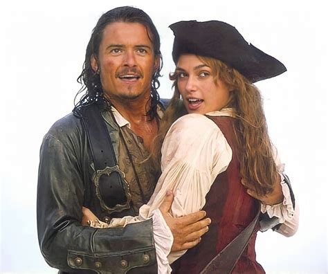 Pirates Of The Caribbean Elizabeth Swann And Will Turner