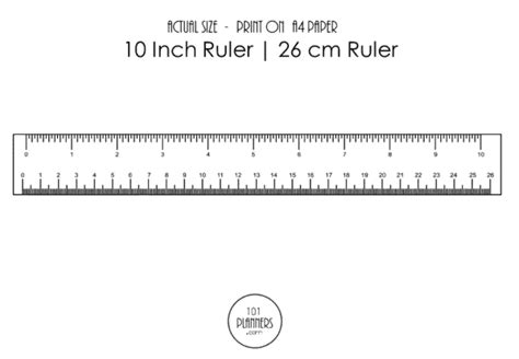 printable rulers free downloadable 12 rulers inch calculator - 8 sets ...