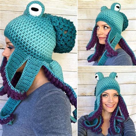 Octopus Hat Crochet Pattern