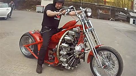 Motorcycle with airplane engine makes a roaring racket - CNET