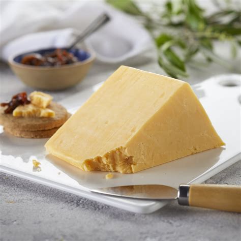 Double Yorkshire Cheese (200g) | Freshly Cut Wedge | Wensleydale Creamery