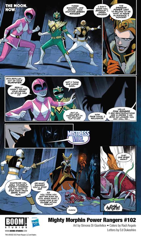 Mighty Morphin Power Rangers #102: That's a Definite Level-Up! - Comic ...