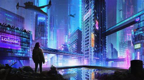 清道夫城市景观赛博朋克5k | Cyberpunk city, Cyberpunk aesthetic, Anime scenery ...