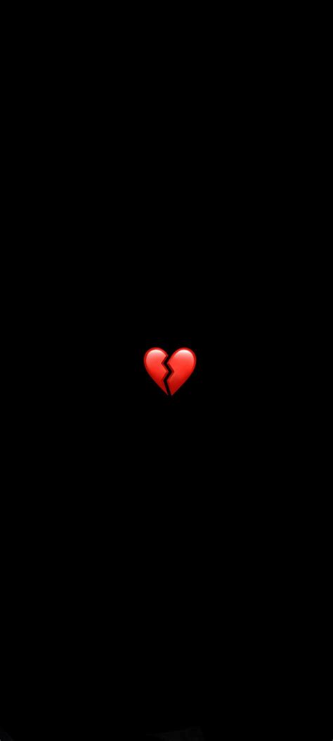 Heartbroken, amoled, broken heart, heart, sad, HD phone wallpaper | Peakpx