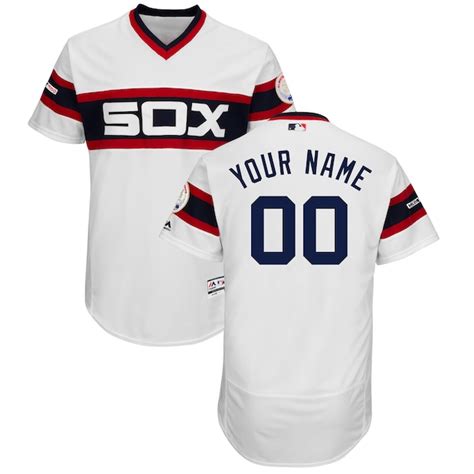 Men's Chicago White Sox Majestic Alternate White Flex Base Authentic ...