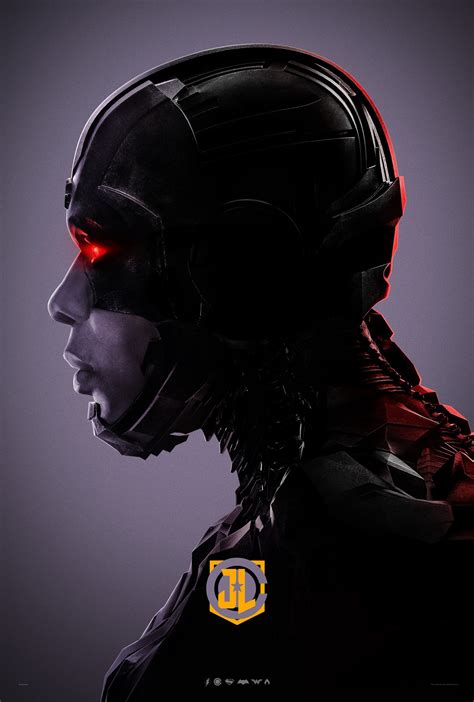 Justice League - Character Profile Poster - Ray Fisher as Cyborg ...