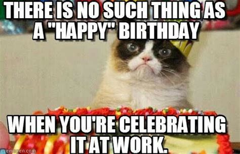 Grumpy cat birthday! | Happy birthday quotes funny, Birthday humor ...