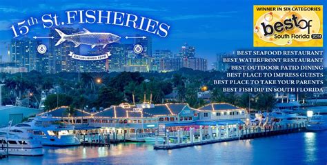 15th Street Fisheries Waterfront Seafood Restaurant in Fort Lauderdale ...