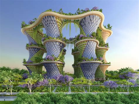 ’Hyperions’, Agritectural Garden Towers for Jaypee Greens Sports City ...