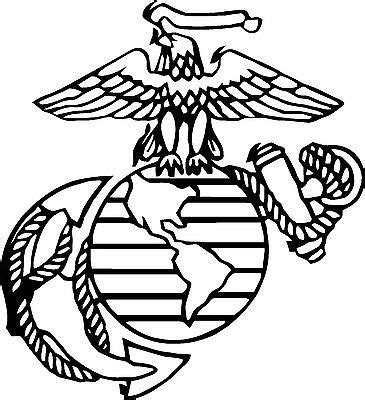 USMC united states marine corps vinyl decal sticker - army, navy ...