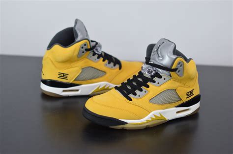 air jordan 5 yellow,Fashion sports shoes