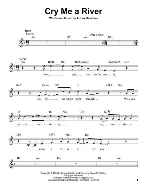 Kaiutin jäljittely resurssi cry me a river piano sheet music free pdf ...