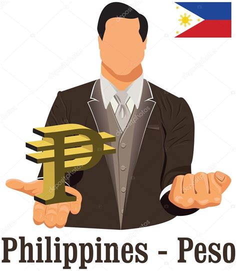 Philippines national currency symbol Philippine peso representin ...