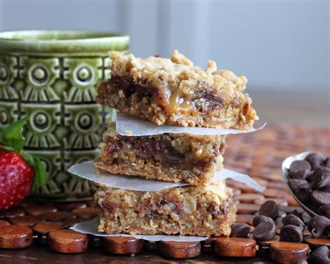 Oatmeal Caramel Bars - Brittany's Pantry : Brittany's Pantry