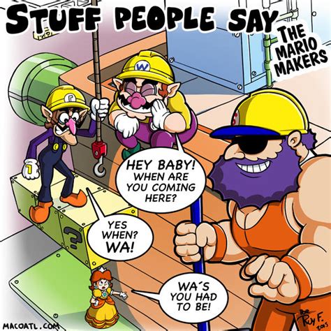 Stuff People Say: Foreman Spike and Wario Cat Call | Foreman Spike ...