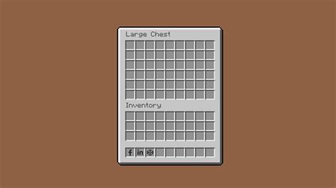 Minecraft Chest UI