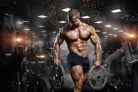 250x250px | free download | HD wallpaper: black weight plates, muscle ...