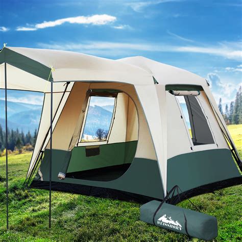 Weisshorn Instant Up Camping Tent 4 Person Pop up - Bunnings Australia