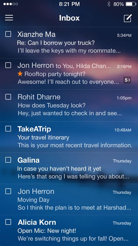 Yahoo Mail App Gets Brand New Conversations View, Themes, 1TB of ...